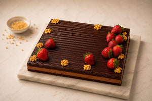 Gâteau signature  chocolat Nutella 1/4plateau